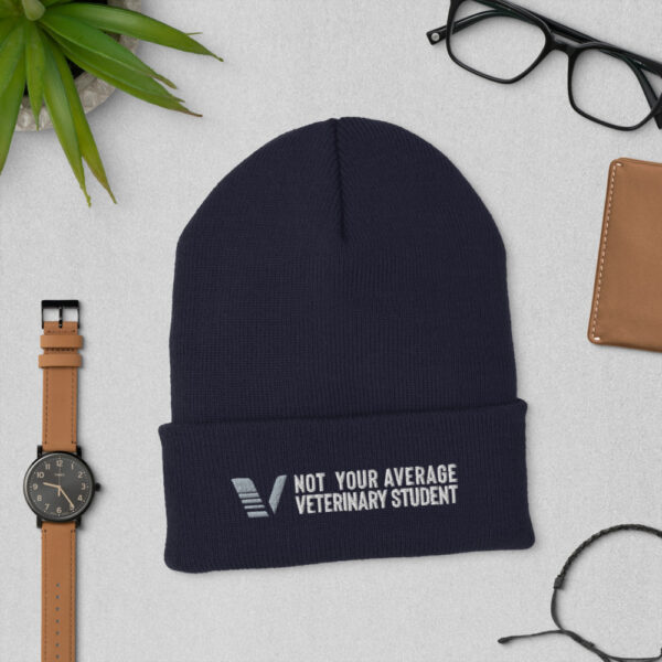 VETAHEAD Not Your Average Veterinary Student Cuffed Beanie