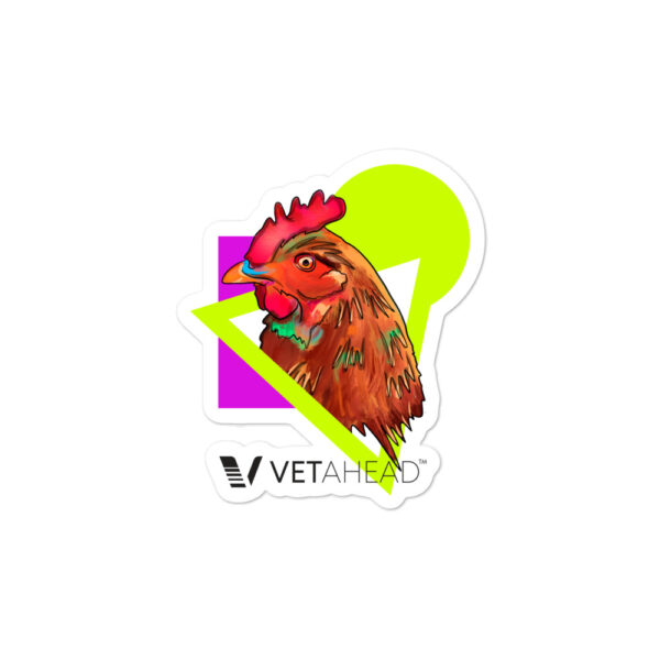 VETAHEAD Chicken Bubble-free stickers