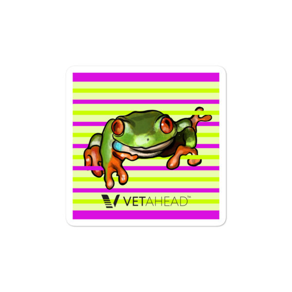 VETAHEAD Frog Bubble-free stickers