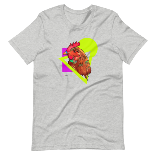 VETAHEAD Chicken Short-Sleeve Unisex T-Shirt - Image 3