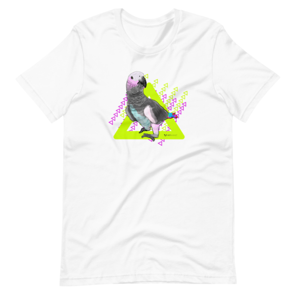 VETAHEAD African Grey Parrot Short-Sleeve Unisex T-Shirt - Image 3