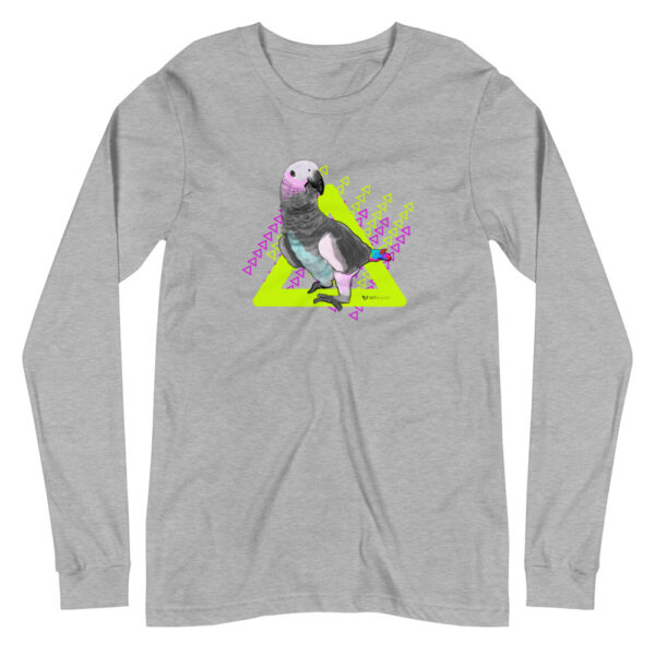 VETAHEAD African Grey Parrot Unisex Long Sleeve Tee - Image 2