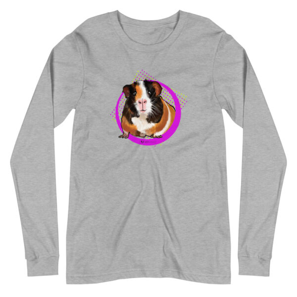 VETAHEAD Guinea Pig Unisex Long Sleeve Tee - Image 2