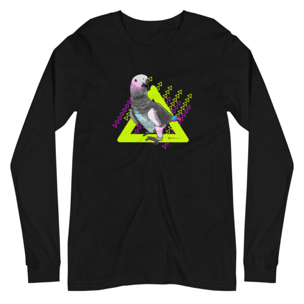 VETAHEAD African Grey Parrot Unisex Long Sleeve Tee