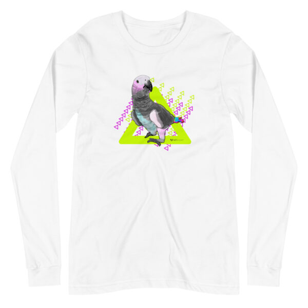 VETAHEAD African Grey Parrot Unisex Long Sleeve Tee - Image 3