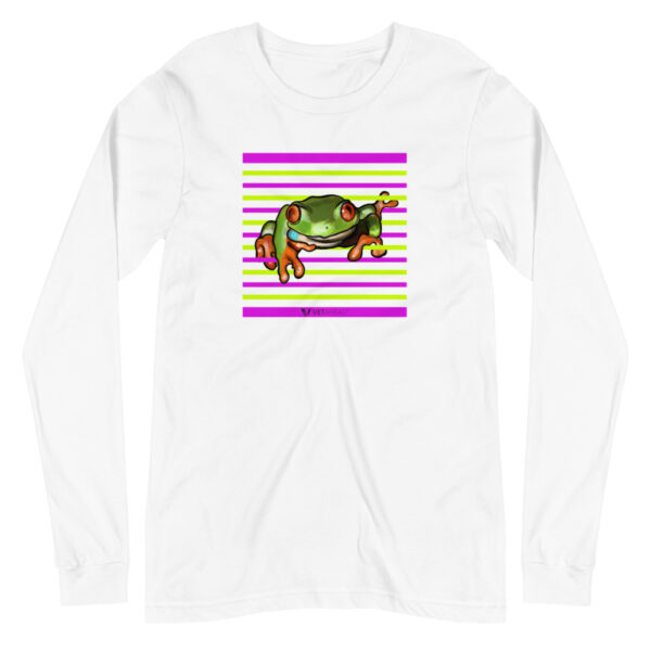 VETAHEAD Frog Unisex Long Sleeve Tee - Image 3