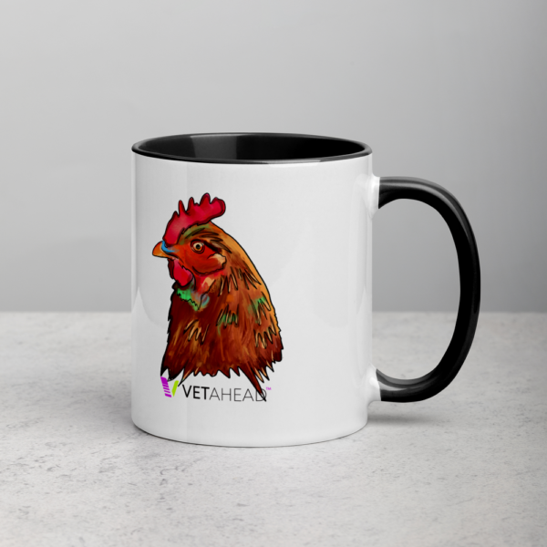 VETAHEAD Chicken Mug with Color Inside - Image 7