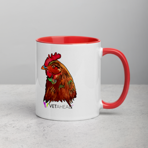 VETAHEAD Chicken Mug with Color Inside - Image 13